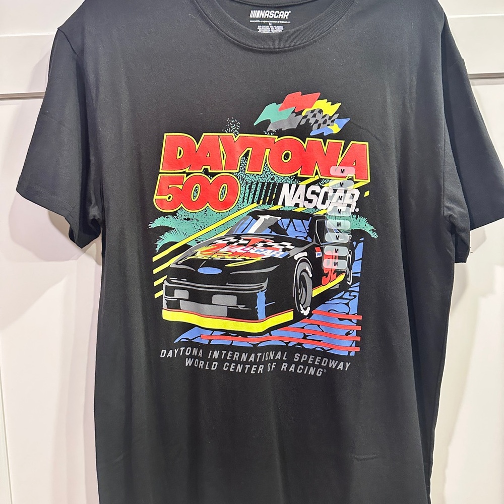 Nascar Black Daytona 500 Racing Tee
